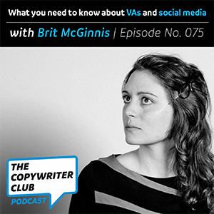 Copywriter Brit McGinnis