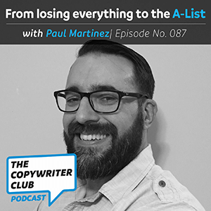 Copywriter Paul Martinez